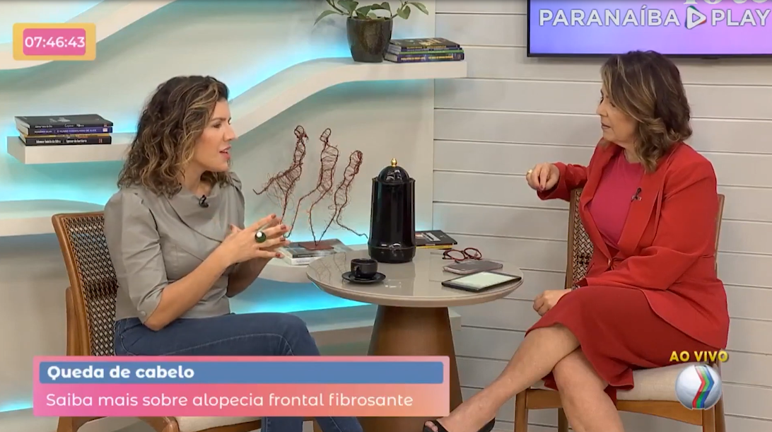 Dra. Cintia Cunha fala sobre alopecia frontal fibrosante no Manhã Total