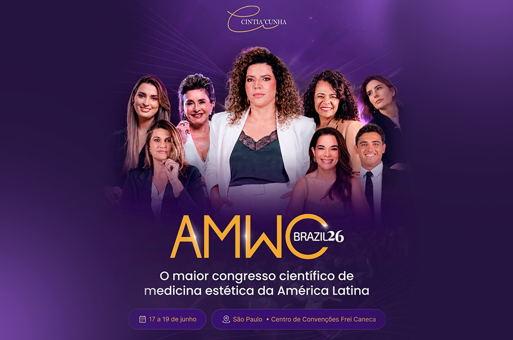 AMWC Brazil 2026 traz CEO da Audatti, Dra. Cintia Cunha, para ensinar gestão estratégica de clínicas de estética