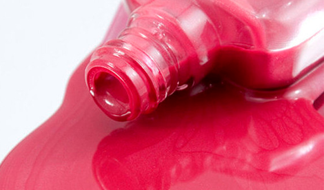 O esmalte derramou! E agora?