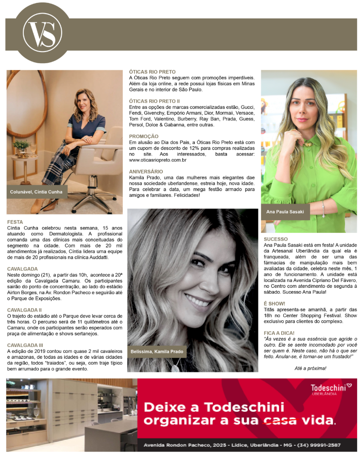 Dra. Cintia Cunha foi destaque no site Jadir Jr.