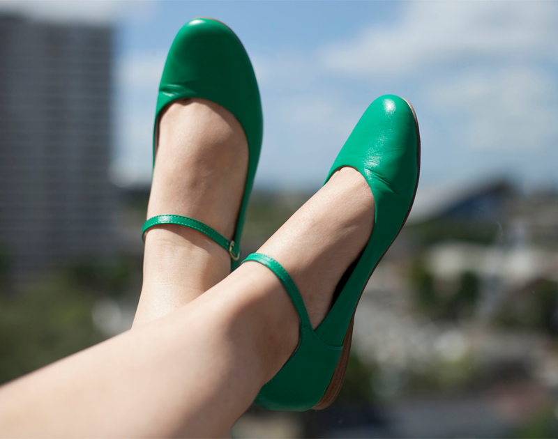 Cuide de suas sapatilhas!