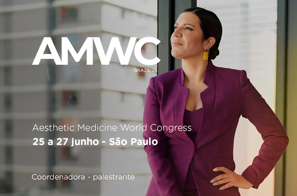 Dra. Cintia Cunha será palestrante no AMWC Brasil 2025 com foco em gestão de clínicas de alta performance